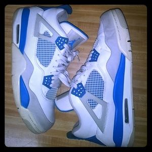 Military blue retro 4 jordans